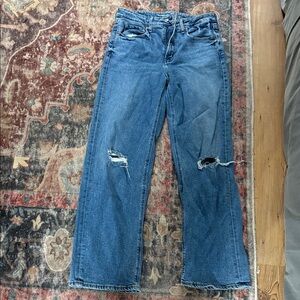 Old Navy Women's sky High wide leg Jeans - Blue